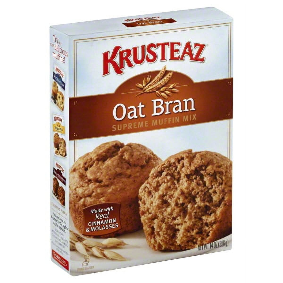 Krusteaz Oat Bran Muffin Mix 18.25 OZ Box