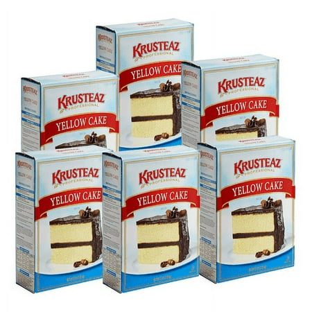 Krusteaz Professional 5 lbs/2.26 kgs Yellow Cake Mix - 6/Case