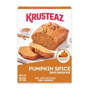 Krusteaz Pumpkin Spice Quick Bread Mix, Baking Mix Made With Real Pumpkin, 15 Oz Box