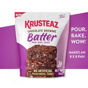 Krusteaz Refrigerated Chocolate Brownie Batter, 18 oz Package