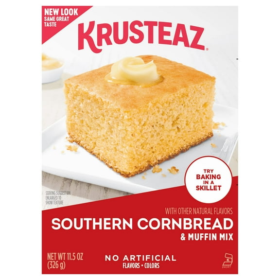 Krusteaz Southern Cornbread & Muffin Mix, 11.5 OZ (Pack of 3)