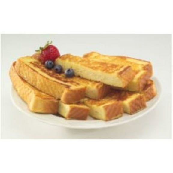 Krusteaz Whole Grain 3/4 Inch Thick French Toast, 2.55 Ounce Slice -- 72 per case