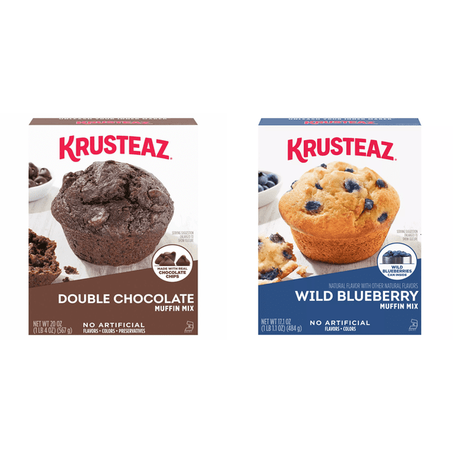 Krusteaz Muffin Mixes - Baking mixes for grocery retail - Walmart ...