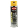 thumbnail image 1 of Krylon S03821 20-Oz. A.P.W.A. Hi-Viz Yellow Quik-Mark Inverted Marking Paint 12 Can(s), 1 of 2