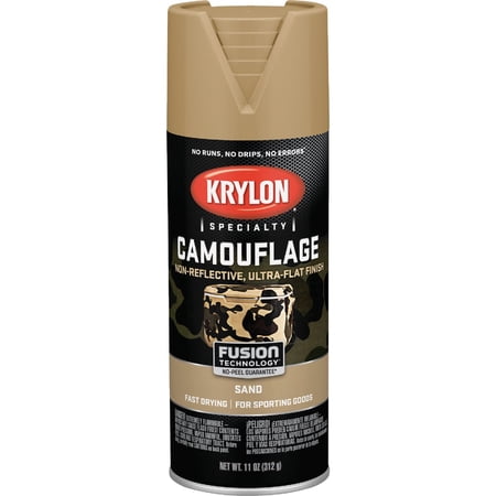 Krylon 4295 11Oz SP CAMO SAND PAINT / 6 EA