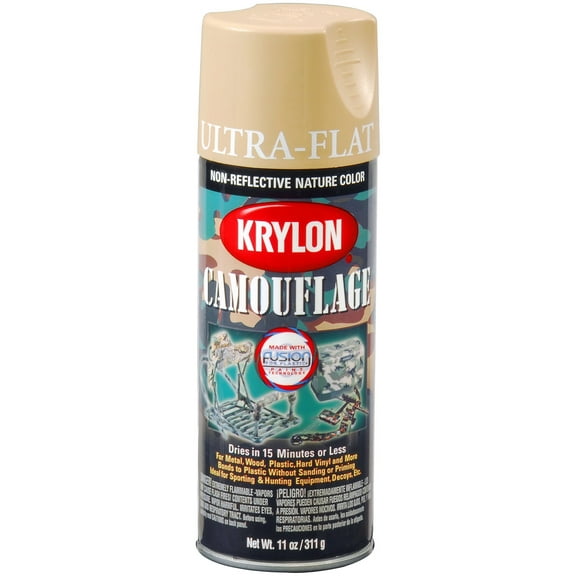 Krylon 4295 11Oz SP CAMO SAND PAINT / 6 EA
