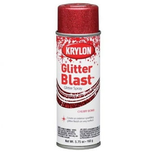 Krylon Glitter Blast, Cherry Bomb, 5.75 oz.