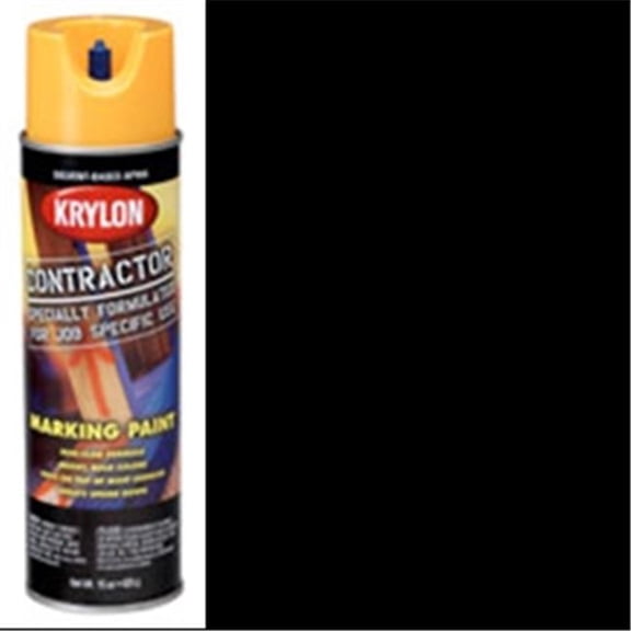 Krylon 7306 15 oz. Marking Contractor Solvent Based Spray - Apwa Bright Orange