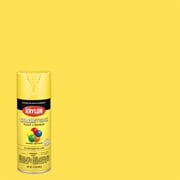 Krylon COLORmaxx Paint + Primer, Gloss, Sun Yellow, 12 oz