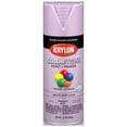 Krylon COLORmaxx Paint + Primer Spray Paint, Matte, Soft Lilac, 12 oz