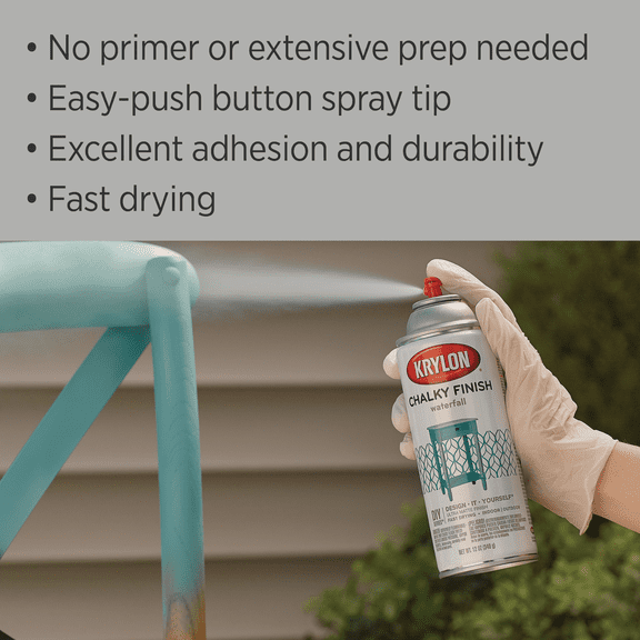 Krylon Paint Supply - Krylon Chalky Finish Chalk Spray Paint - Pack of 24