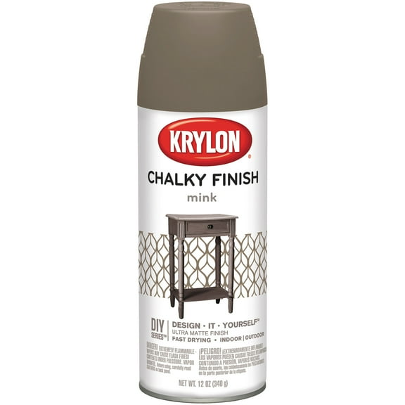 Krylon Chalky Finish Mink Matte Finish 12 oz Spray Paint