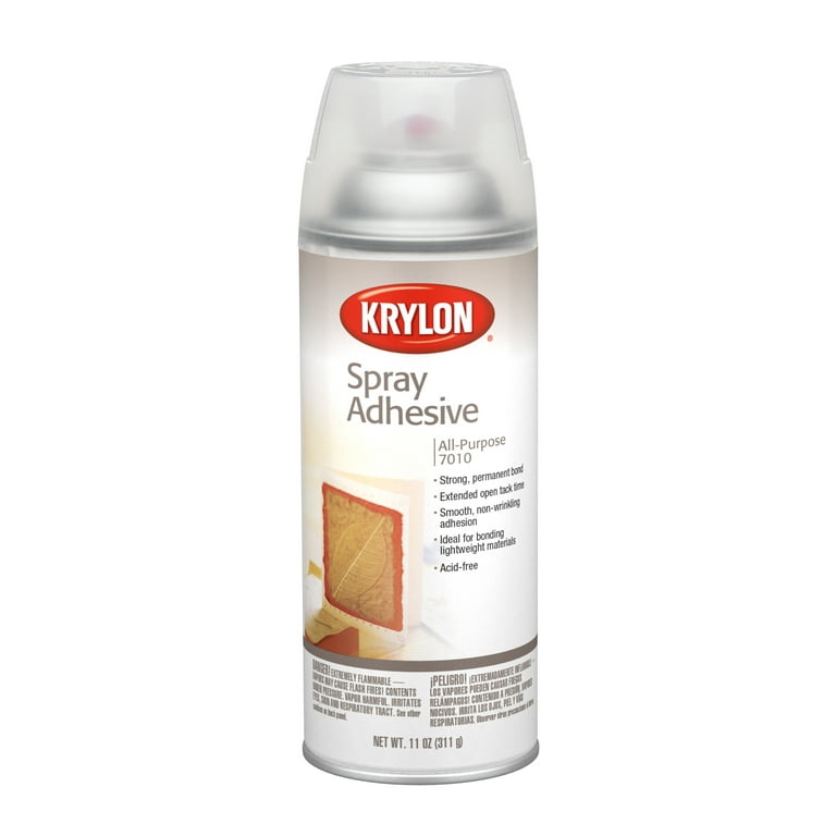 Krylon K07020007 - Easy Tack Repositionable Adhesive Spray (10.25-Ounce)