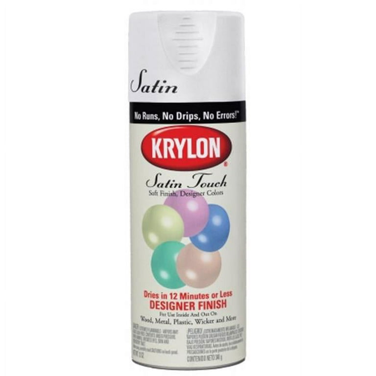 Krylon ColorMaster Gloss Crystal Clear Acrylic Paint + Primer Spray 11