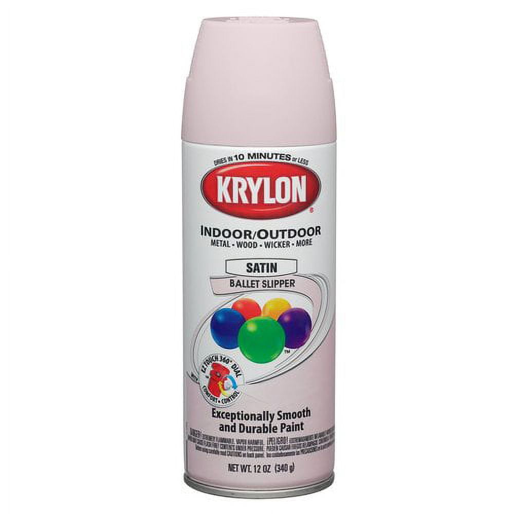 Krylon K05556007 COLORmaxx Spray Paint and Primer for Indoor
