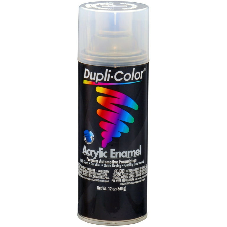 Duplicolor DA1692 General Purpose Enamel Crystal Clear 12 Oz