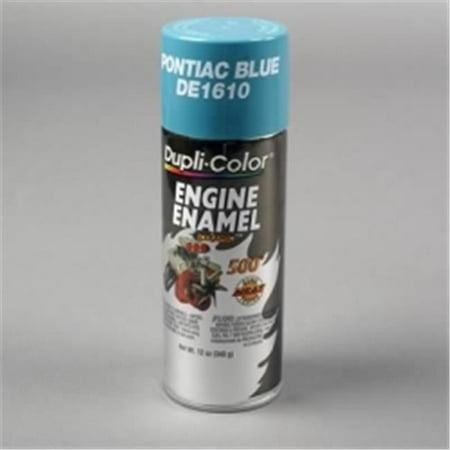 Krylon DE1610 12 oz Pontiac Blue Engine Enamel Paint with Ceramic