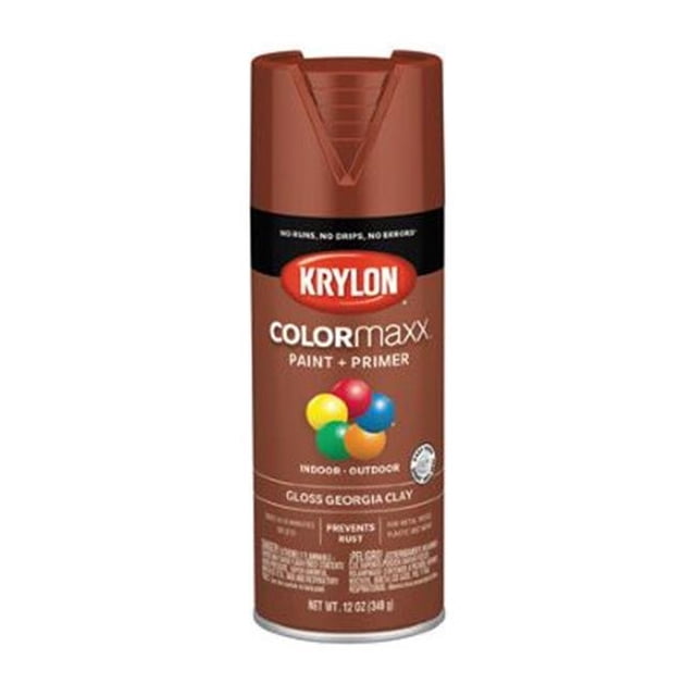 Krylon Diversified Brands 264485 12 oz Gloss Georgia Clay Spray Paint ...
