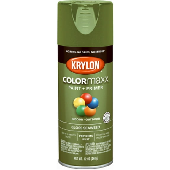 Krylon Diversified Brands K05538007 Krylon COLORmaxx Seaweed Gloss - Quantity 1