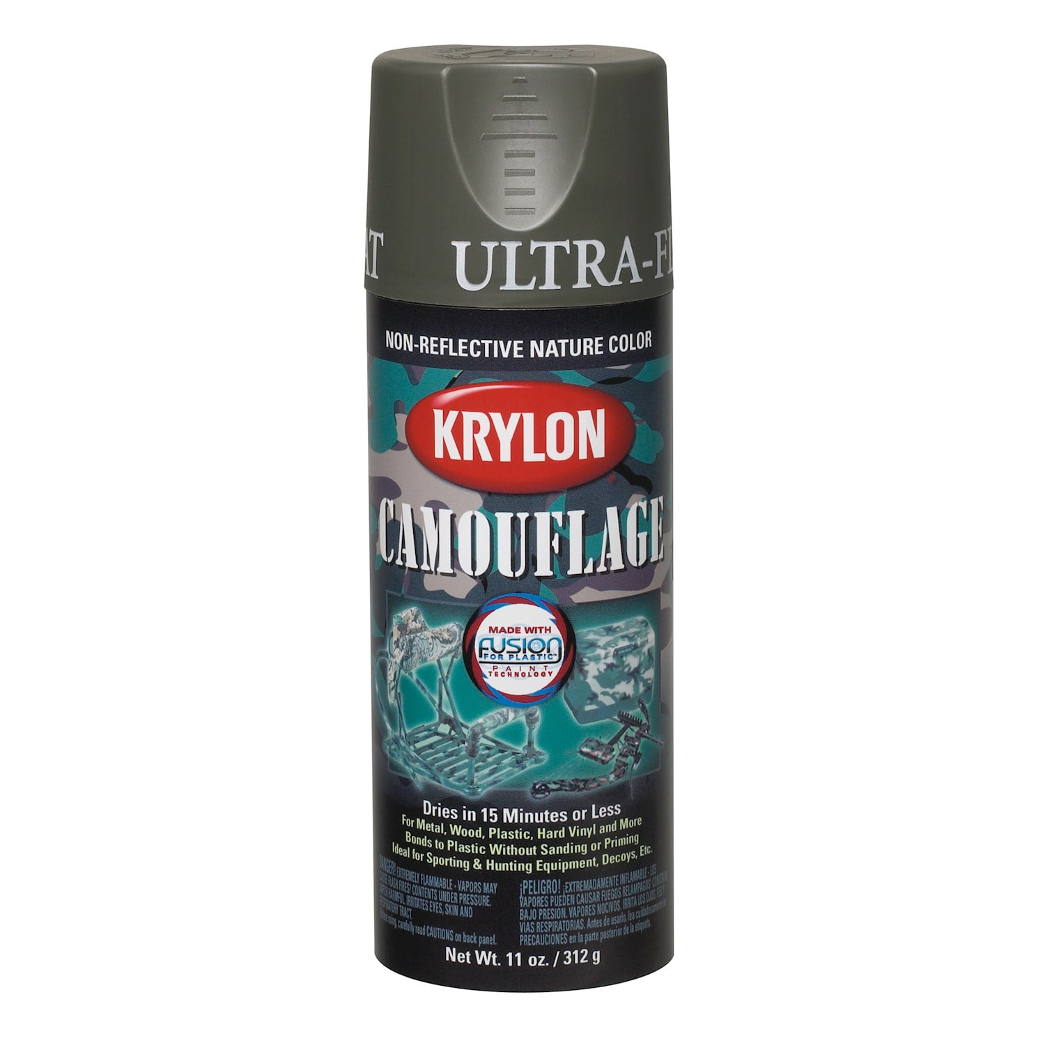 Krylon 11 oz Camouflage Spray Paint, Khaki | Michaels