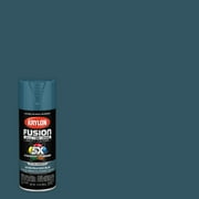 Krylon Fusion All-In-One, Satin, Peacock Blue, 12 oz.