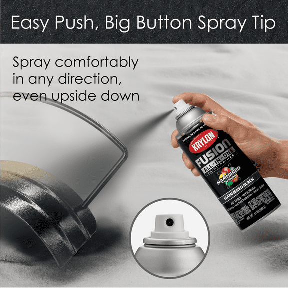 Krylon Fusion All-In-One Spray Paint & Primer - Pack of 18 Interior & Exterior Use, Professional Finish