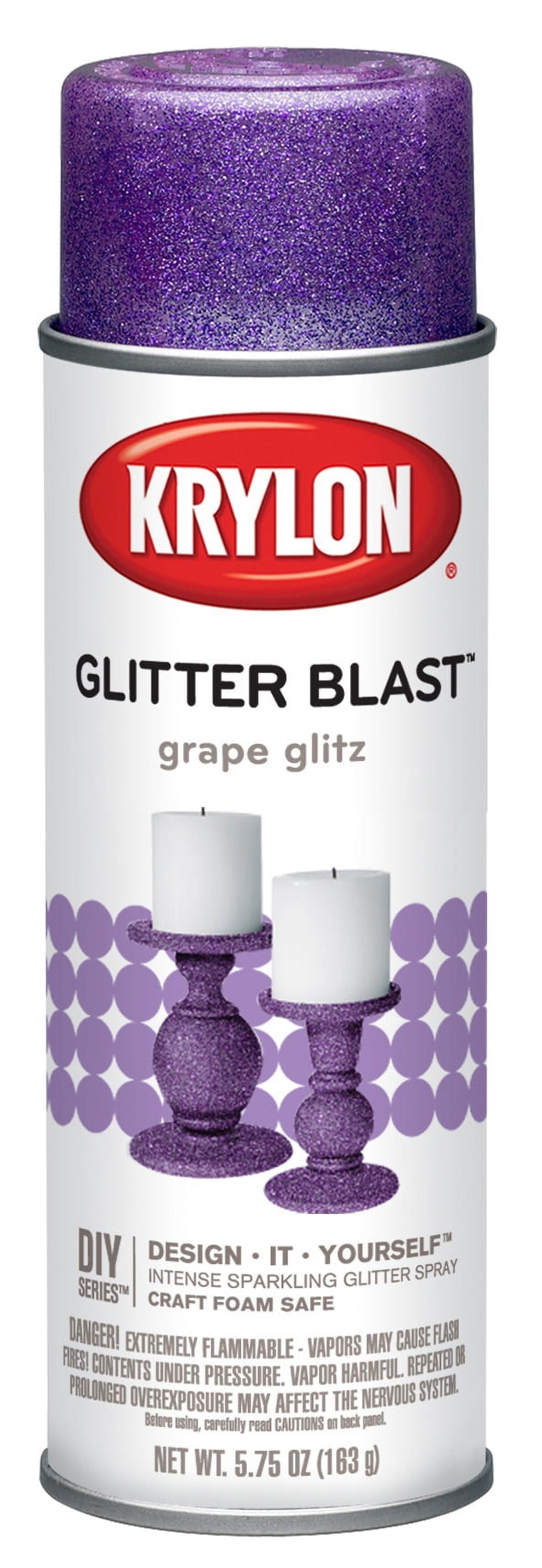 Krylon® Glitter Blast™ Glitter Spray Paint - Twilight Sky, 5.75 oz