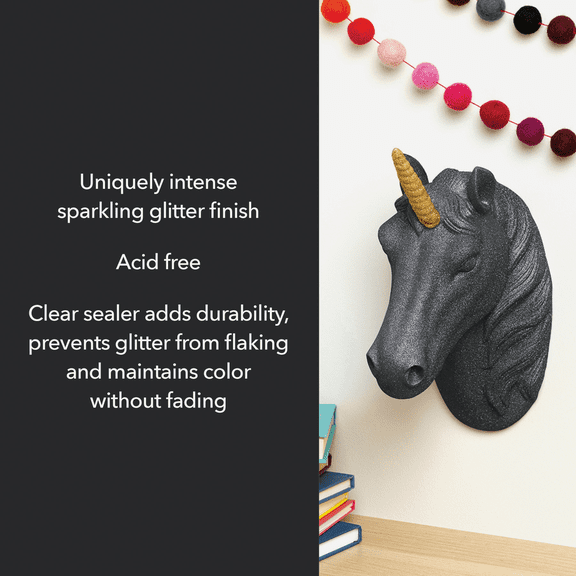 Krylon Glitter Blast Spray Paint - Pack of 6  Interior & Exterior Use, Professional Finish