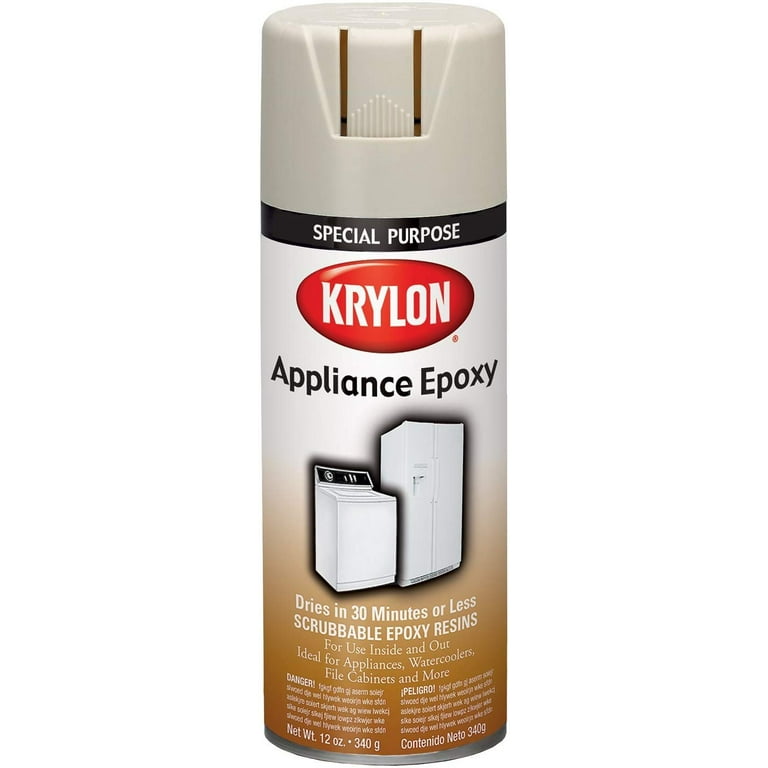 Krylon Gloss Epoxy White 12 oz. Appliance Spray Paint