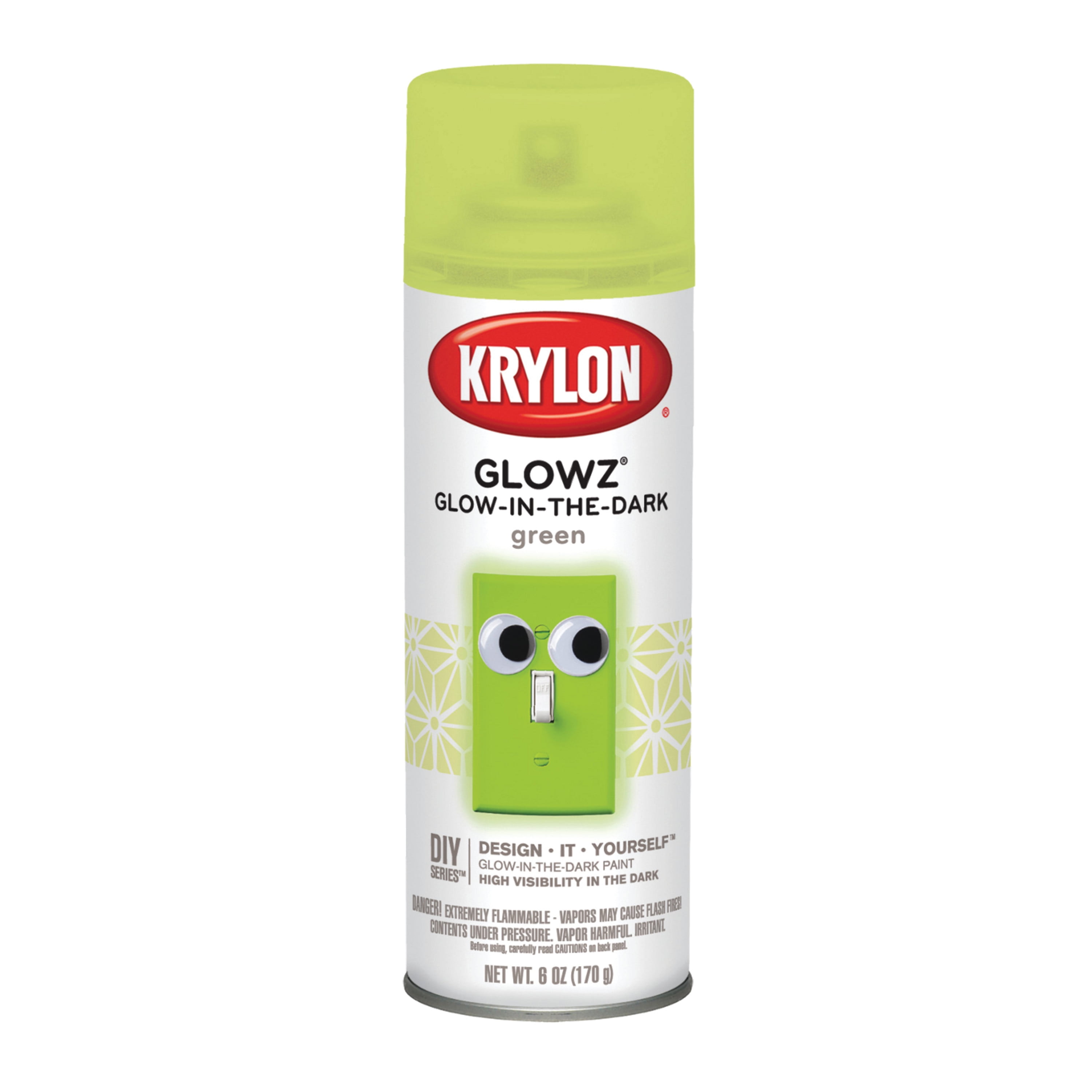 Krylon 3106 Aerosol Paint, 11 oz, Green, Pack of 1