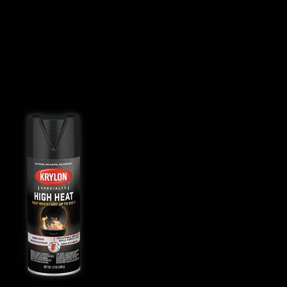 Krylon High Heat Spray Paint - Pack of 4