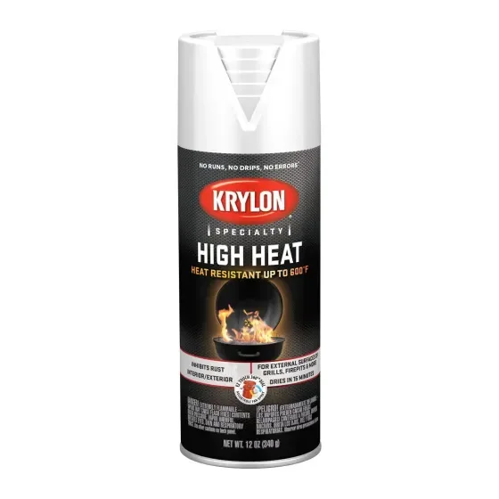 Krylon High Heat White 12 oz Spray Paint