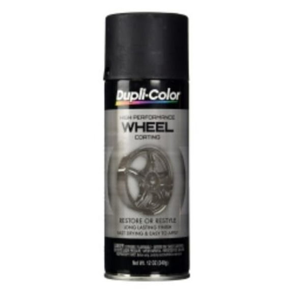 Krylon High Performance Wheel Coating Black Satin 12 oz Spray Paint