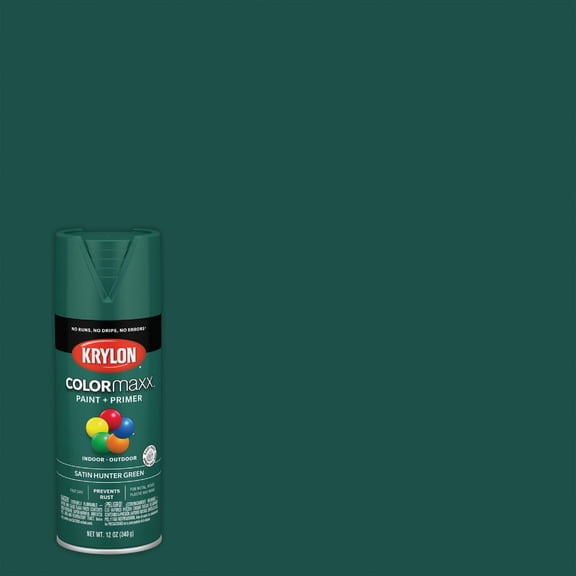 Krylon Hunter Green 1pt #14062 425-K02001 Category: Paints Interior & Exterior Use, Professional Finish