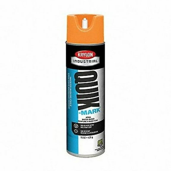 Krylon Industrial Inverted Marking Chalk,20 oz,Orange KWBC3501A