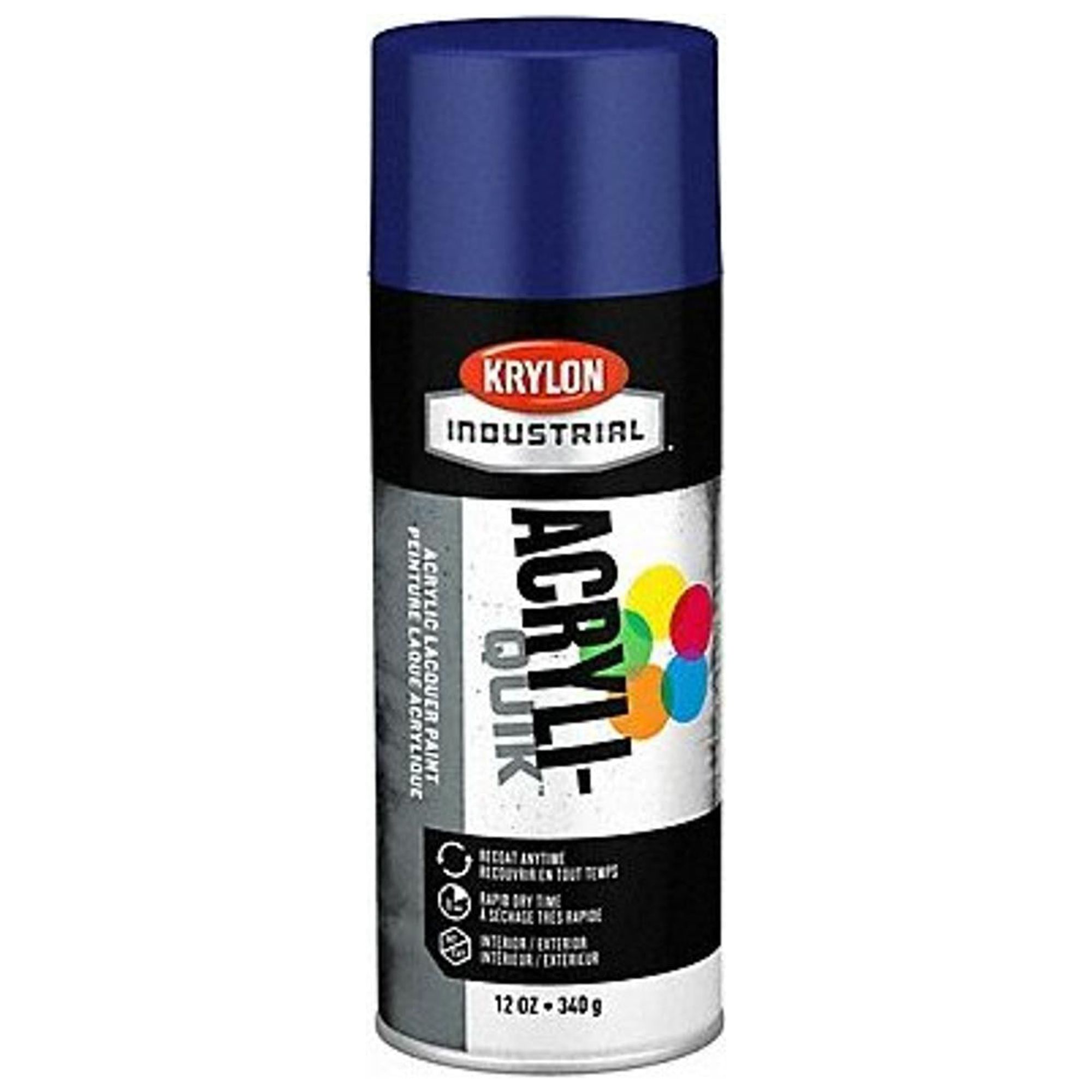 Krylon Industrial Spray Paint,Regal Blue,Gloss K01901A07