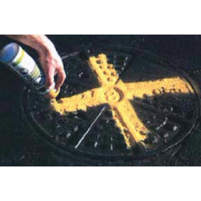 Krylon Industrial Striping Paint,20 oz,Highway Yellow K00830108