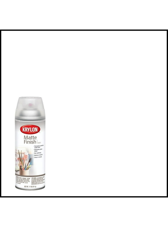 Krylon K01311007 Krylon Matte Finish Clear 11 oz Spray Paint, Multi-Surface, (1 Piece, 1 Pack)