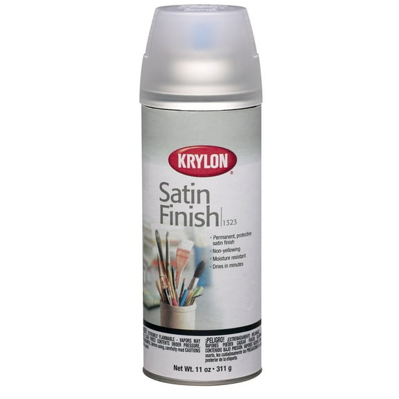 Krylon K01323000 Gallery Series Artist and Clear Coatings Aerosol, 11-Ounce, Satin Finish