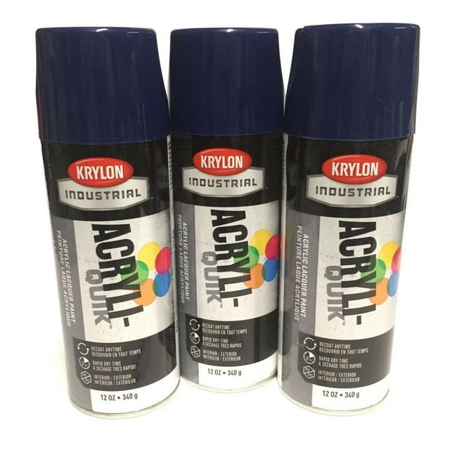 Krylon K01901A073 PACK AcryliQuik REGAL BLUE Acrylic Lacquer Paint