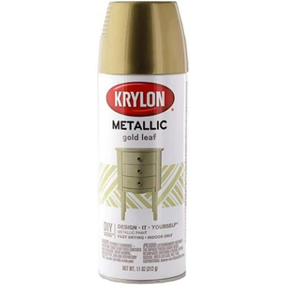 Krylon Brilliant Metallic Spray Paint, 11 oz. K02201007