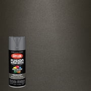 Krylon Fusion All-In-One Metallic, Metallic, Dark Metal, 12 oz