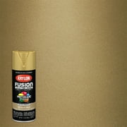 Krylon K02770007 Fusion All-In-One Metallic, Metallic, Gold, 12 oz, Spray Paint, Multi-Surface, (1 Piece, 1 Pack)