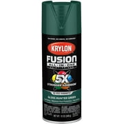 Krylon K02789007 Fusion All-In-One Spray Paint for Indoor/Outdoor Use, Gloss Hunter Green