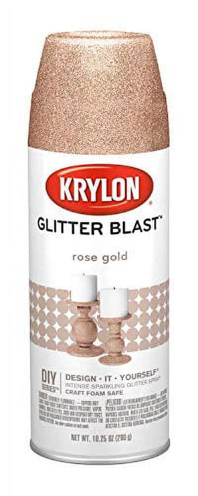 Krylon K03813A00 Glitter Blast Glitter Spray Paint for Craft Projects,  Grape Glitz, 5.75 oz
