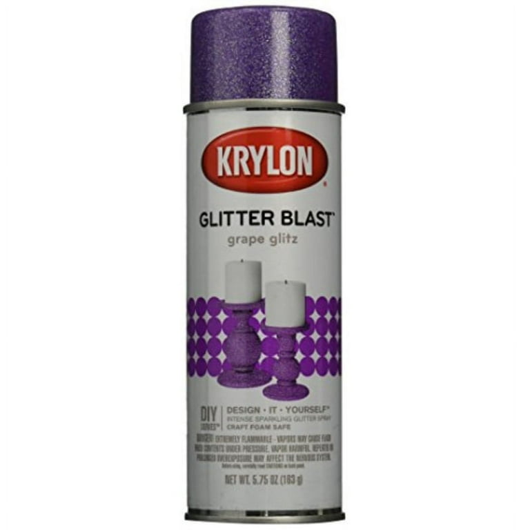 Krylon Glitter Spray Paint Purple