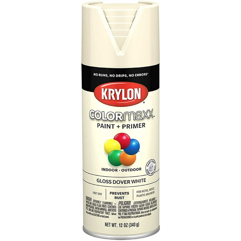 Krylon K01502 #1502 Flat White Spray Paint Mfr #: K01502