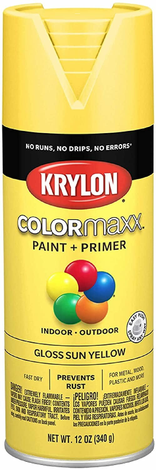 Pintura en spray amarillo 12.5 oz