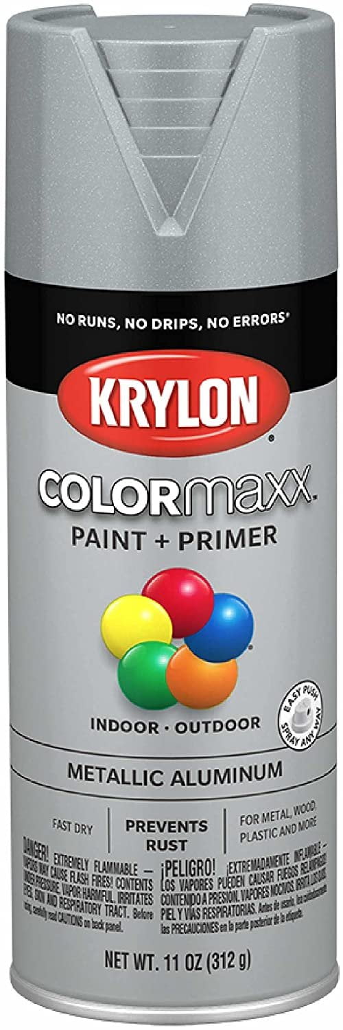 Krylon K05515007 COLORmaxx Acrylic Clear Finish for Indoor/Outdoor Use,  Gloss Crystal Clear , 11 Ounce (Pack of 1) 