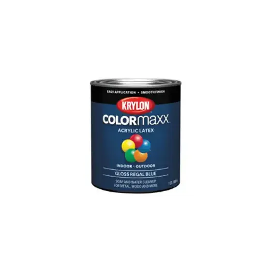 Krylon K05646007 Colormaxx Interior/Exterior Paint Gloss Regal Blue 32